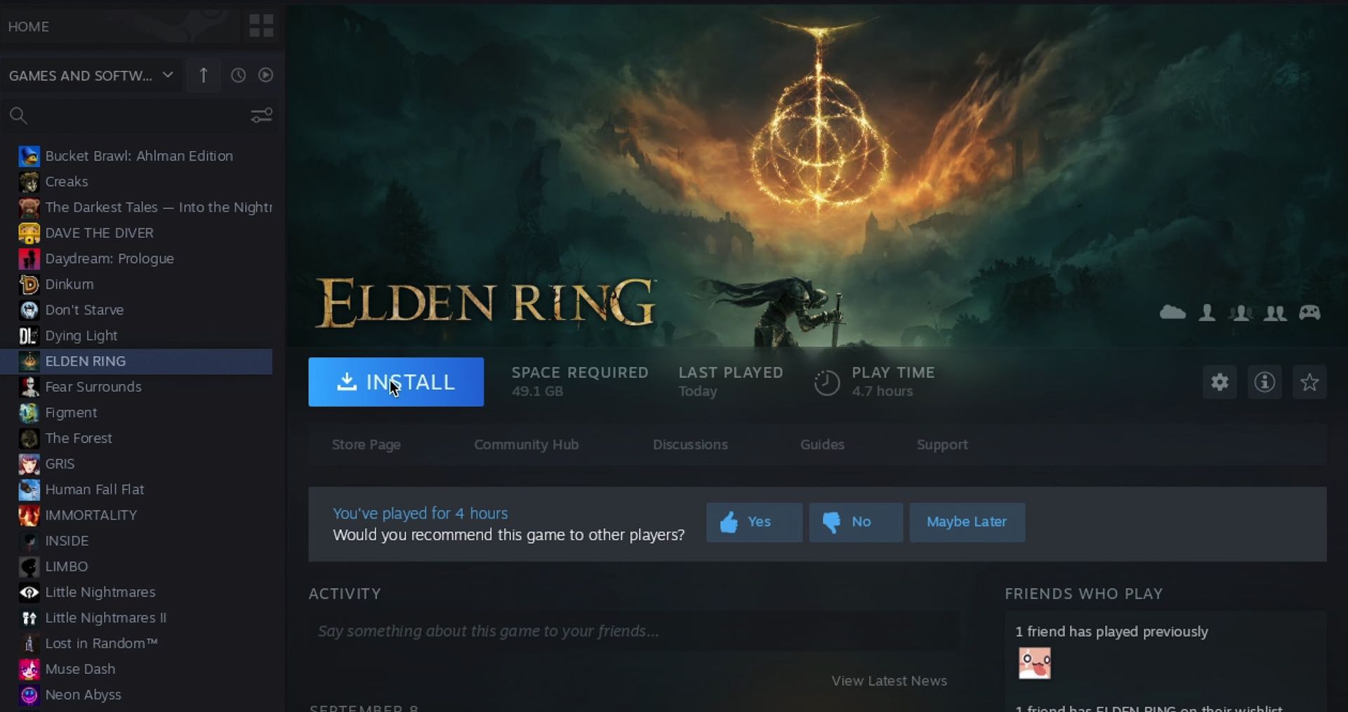 Play Elden Ring on Mac