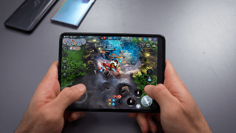 Galaxy Fold gaming experience