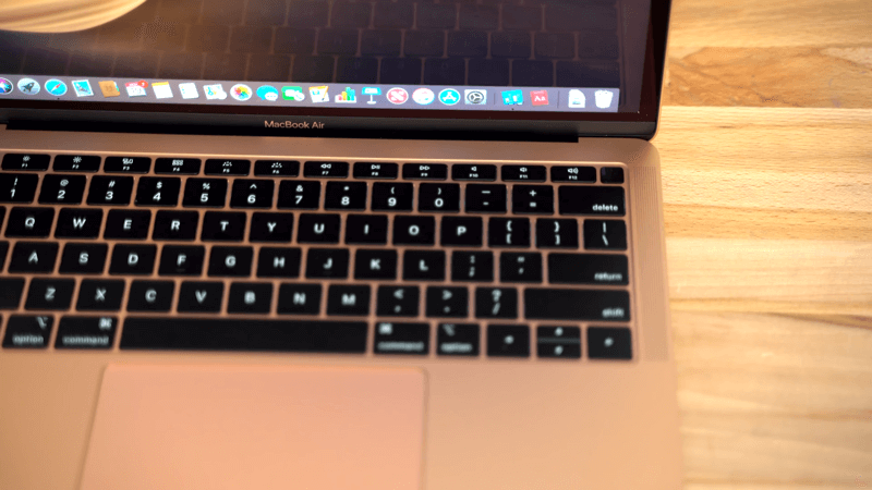 Touch ID of 2018 13-inch MacBook Air
